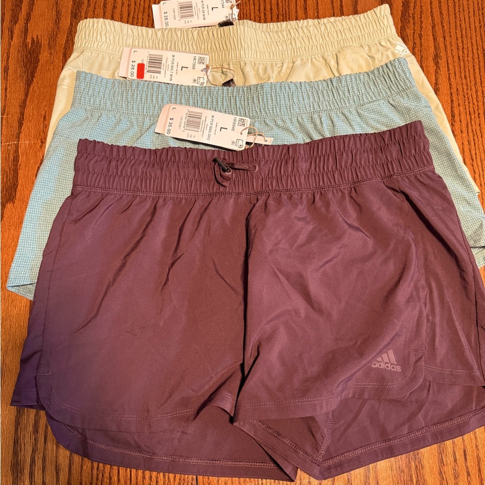 Adidas running shorts